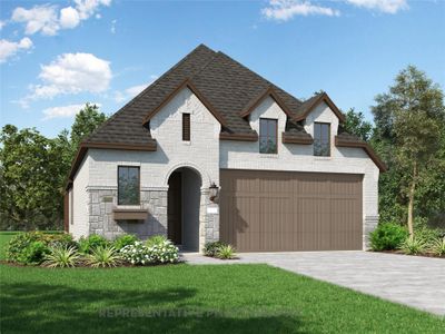 New construction Single-Family house 26319 Golden Pass Lp, Montgomery, TX 77316 plan Bristol Plan - image