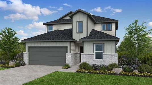 New construction Single-Family house 21822 Canyon Moon Ln, Cypress, TX 77433 plan Tavern - image