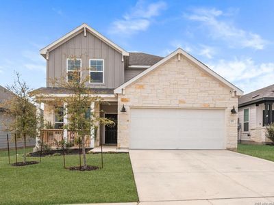 New construction Single-Family house 117 Winding Windmill, Boerne, TX 78006 plan Mesilla - image