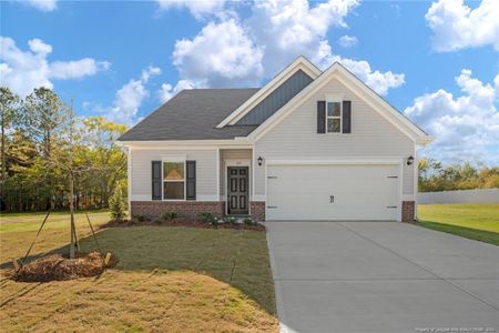 New construction Single-Family house 340 Double Barrel St, Lillington, NC 27546 Caldwell - photo 0 0