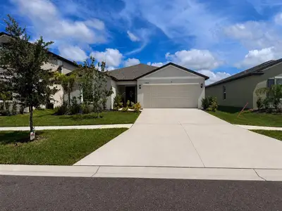 New construction Single-Family house 13038 Calcite Blue Ave, Wimauma, FL 33598 - image