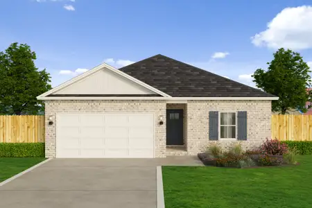 New construction Single-Family house 1334 Hornbeam Dr, Baker, FL 32531 plan Carter - image