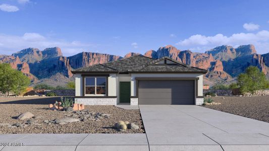 New construction Single-Family house 8343 W Mantle Way, Florence, AZ 85132 The Kingston- photo 0