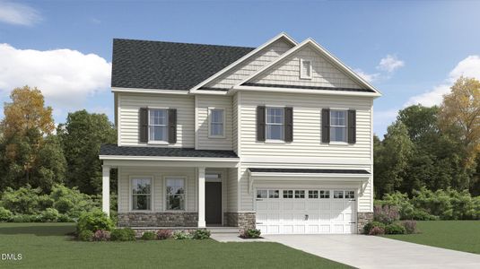 New construction Single-Family house 816 Cassa Clubhouse Wy, Knightdale, NC 27545 - image
