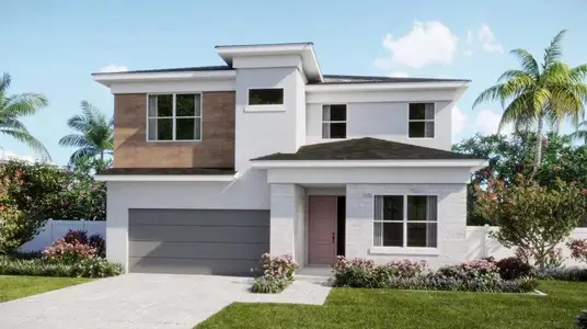 New construction Single-Family house 1626 Pelican Post Pl, Loxahatchee, FL 33470 Sunflower- photo 0
