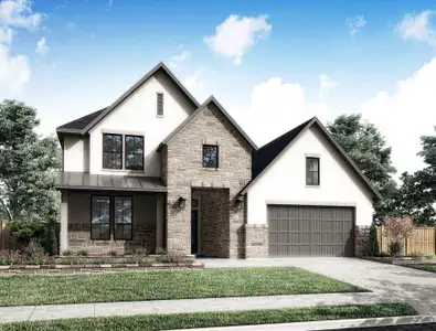 New construction Single-Family house 17410 Aster Falls Ct, Richmond, TX 77407 plan Barnhart - image