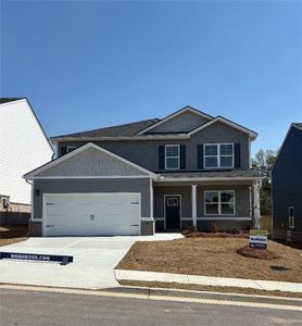 New construction Single-Family house 533 Great Salt Ln, Hoschton, GA 30548 plan Elle - image