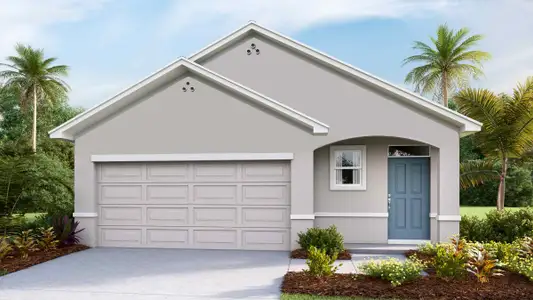 New construction Single-Family house 11826 Noble Chase Path, Dade City, FL 33525 plan Allex II - image