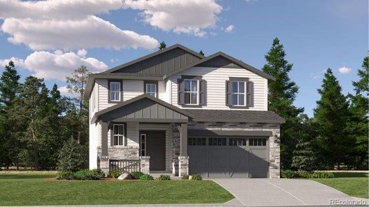 New construction Single-Family house 4234 Amanda Drive, Johnstown, CO 80534 Elbert- photo 0