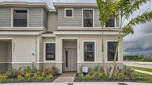 New construction Townhouse house 1326 Ne 3 Ave, Florida City, FL 33034 Roby- photo 0