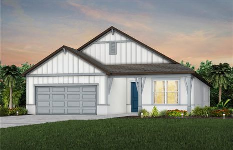 New construction Single-Family house 37834 Clinch Cir, Zephyrhills, FL 33540 plan Medina - image