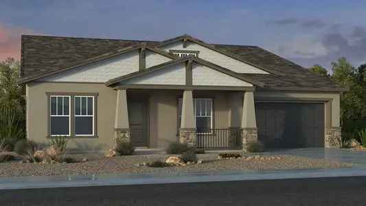 New construction Single-Family house 20484 E Sonoqui Blvd, Queen Creek, AZ 85142 plan Breckenridge - image