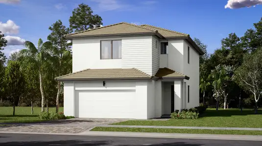 New construction Single-Family house 7440 NW 24th Pl, Sunrise, FL 33313 plan Solina - image