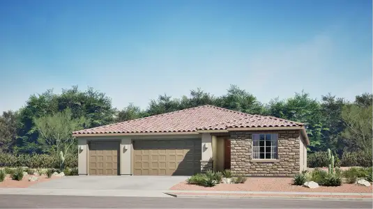 New construction Single-Family house 11295 W Wingspan Wy, Marana, AZ 85653 plan Rosewood - image