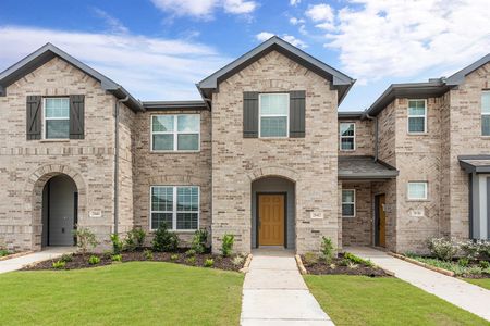 New construction Townhouse house 3708 Star Mesa St, Crandall, TX 75114 Crockett D- photo 0