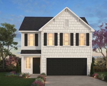 New construction Single-Family house 1711 Autumn Country Ln, High Shoals, NC 28077 plan The Hallie - image