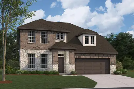 New construction Single-Family house 21422 Villa Spruce Ln, Tomball, TX 77377 plan Whitley - image