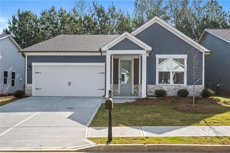 New construction Single-Family house 1783 Juniper Berry Way, Loganville, GA 30052 The Daphne A- photo 0 0