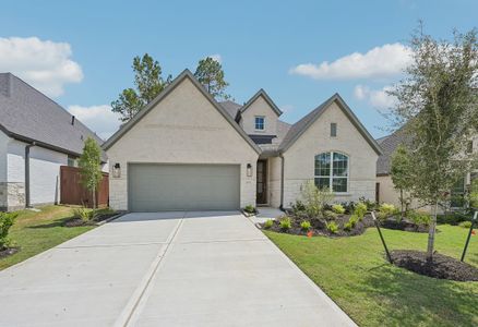 New construction Single-Family house 29752 Brushy Gables Dr, Magnolia, TX 77354 plan 4039 Elevation D - image