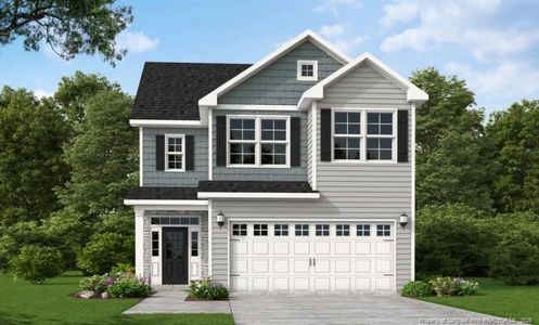 New construction Single-Family house 243 Meadow Sage St, Raeford, NC 28376 - image