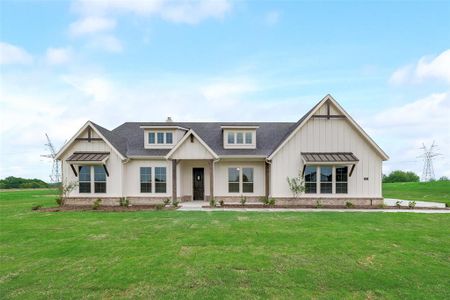 New construction Single-Family house 300 Big Bend Trail, Valley View, TX 76272 Cedar Sage- photo 0