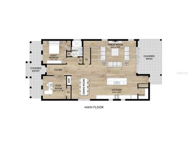 First floor plan