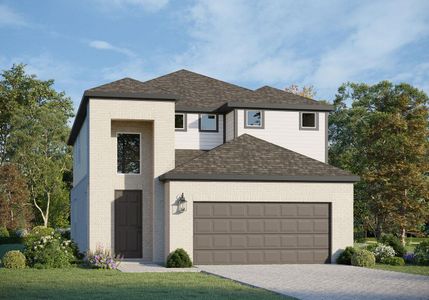 New construction Single-Family house 2341 Sawdust Dr, Georgetown, TX 78633 Eleanor 3221- photo 0