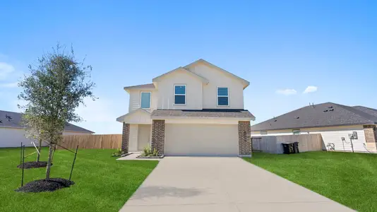 New construction Single-Family house 1025 Paddlefish Ln, Alvin, TX 77511 plan Davis - image