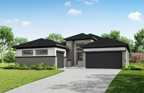 New construction Single-Family house 8725 Antelope Canyon Wy, Manvel, TX 77578 plan Florence - image
