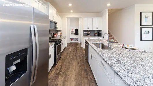New construction Townhouse house 1216 Foster Holly Avenue NW, Huntersville, NC 28078 plan Linville - image
