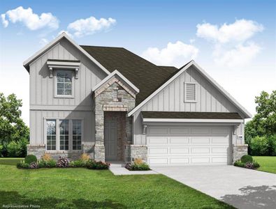 New construction Single-Family house 213 S Atwood St, Boyd, TX 76487 - image