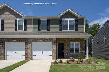 New construction Townhouse house 5333 Cherrie Kate Court, Unit 1604, Stanley, NC 28164 - photo 0