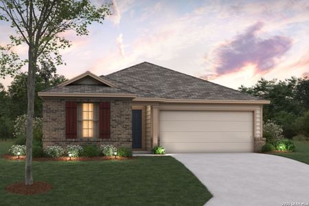 New construction Single-Family house 3835 Lone Rdg, San Antonio, TX 78264 plan Eastland - image