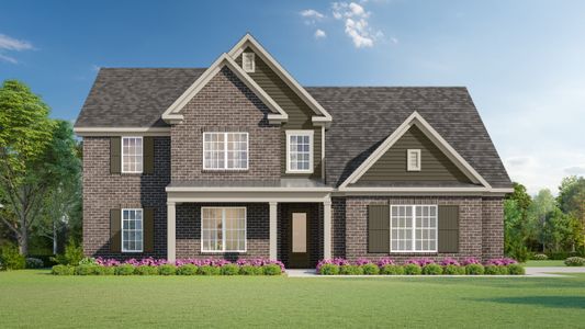 New construction Single-Family house Arlington, TN 38002 plan Oakhall - image