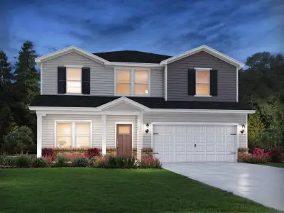 New construction Single-Family house 76 Thistle Patch Pl, Angier, NC 27501 plan Brentwood - image