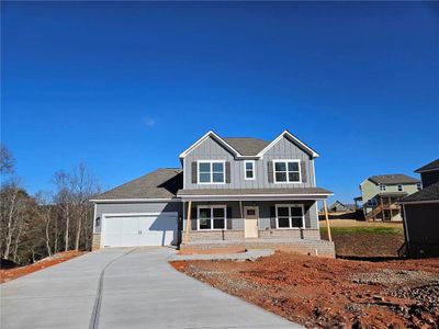 New construction Single-Family house 597 Calgary Downs Dr, Winder, GA 30680 The Jackson- photo 0