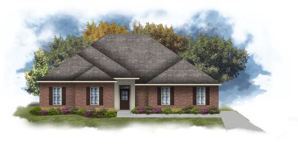 New construction Single-Family house Pleasant View, TN 37146 plan Crocker III G - image