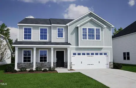 New construction Single-Family house 145 Cordoba Dr, Franklinton, NC 27525 plan Russell - image