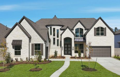 New construction Single-Family house 15635 Early Bird Ln, Conroe, TX 77302 plan 4590 - image