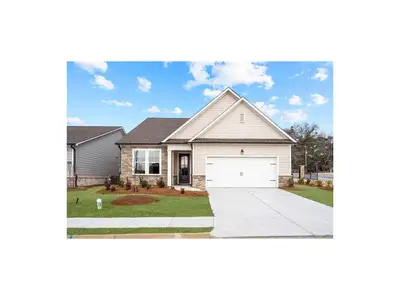 New construction Single-Family house 1772 Juniper Berry Wy, Loganville, GA 30052 plan The Glenwood A - image