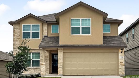 New construction Single-Family house 1735 Lavender Crk, San Antonio, TX 78245 plan The Lombardi - image