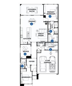 New construction Duplex house 18217 E Spring Valley Ct, Rio Verde, AZ 85263 Valletta Elevation B- photo 2 2