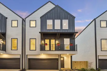 New construction Single-Family house 719 Thornton Rd, Unit E, Houston, TX 77018 - image
