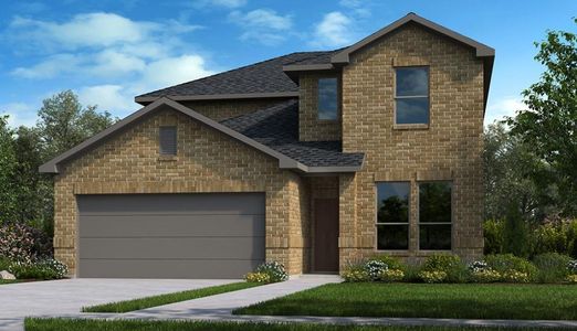 New construction Single-Family house 1021 Thunderhead Trail, Georgetown, TX 78628 Jasmine- photo 0