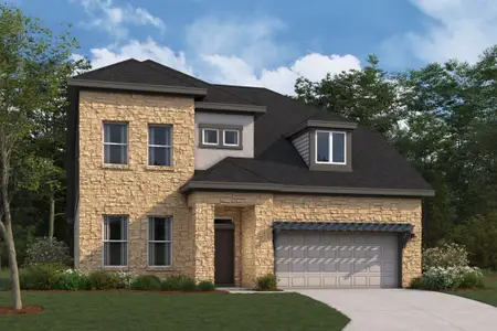 New construction Single-Family house 912 Purmela St, Leander, TX 78641 plan Belmont II - Signature II Series - image