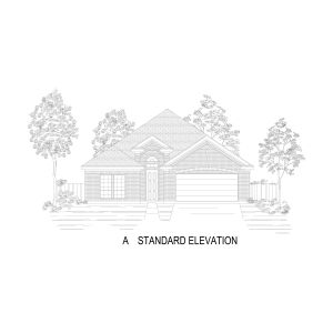 New construction Single-Family house 4100 Frontera Vista Dr, Fort Worth, TX 76179 plan Inwood 2F - image