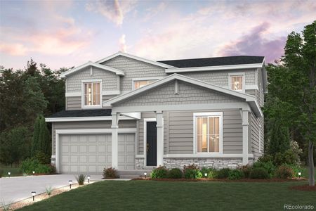 New construction Single-Family house 42734 Calusa Pines Rd, Elizabeth, CO 80107 Marion- photo 0 0