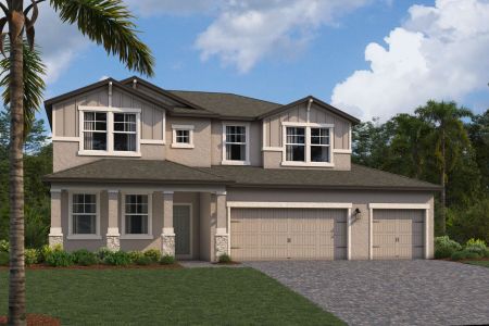 New construction Single-Family house 5026 Bromeliad Avenue, Wimauma, FL 33598 Salinas- photo 0