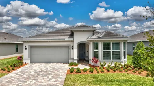 New construction Single-Family house 13994 Sw Gingerline Dr, Port St. Lucie, FL 34987 - image