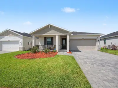 New construction Single-Family house 9049 Dahlia Cir, Port St. Lucie, FL 34986 plan Corsica - image